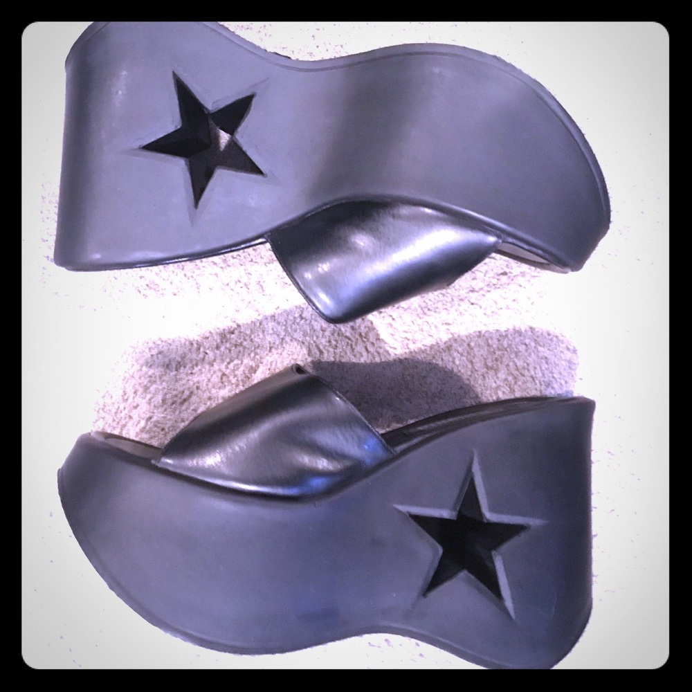 Platform, RAVE, slip-on wedges 🎉👩🏻‍🎤🧑🏽‍🎤🌟